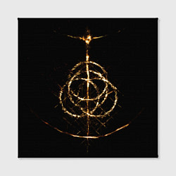 Холст квадратный Logo EldenRing, цвет: 3D-принт — фото 2