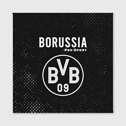 Холст квадратный BORUSSIA Pro Sport Гранж, цвет: 3D-принт — фото 2