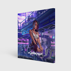 Картина квадратная Jydy Джуди Cyberpunk2077