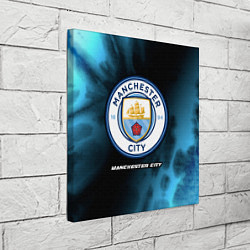 Холст квадратный МАНЧЕСТЕР СИТИ Manchester City 5, цвет: 3D-принт — фото 2