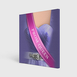 Холст квадратный Prom Queen, цвет: 3D-принт