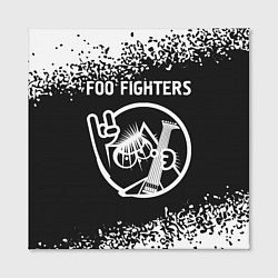 Холст квадратный Foo Fighters КОТ Арт, цвет: 3D-принт — фото 2