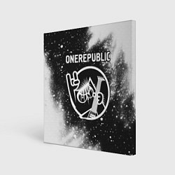 Холст квадратный OneRepublic - КОТ - Краска, цвет: 3D-принт