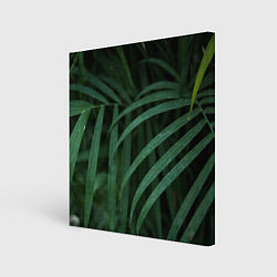 Холст квадратный Камуфляж-тропики, цвет: 3D-принт