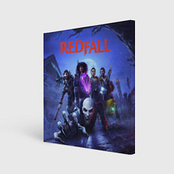 Холст квадратный Redfall team, цвет: 3D-принт