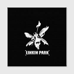 Холст квадратный Linkin Park белый, цвет: 3D-принт — фото 2