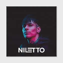 Холст квадратный Нилетто - портрет, цвет: 3D-принт — фото 2