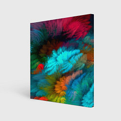 Картина квадратная Colorful Explosion