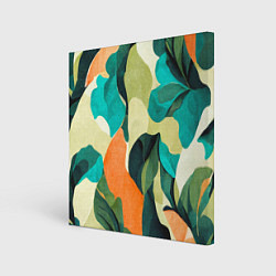 Картина квадратная Multicoloured camouflage
