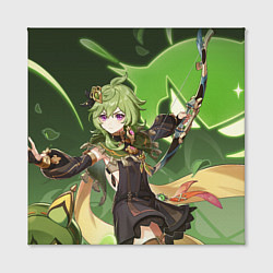 Холст квадратный Collei Genshin Impact, цвет: 3D-принт — фото 2