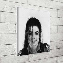 Холст квадратный Майкл Джексон Фото, цвет: 3D-принт — фото 2