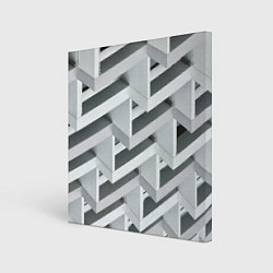 Холст квадратный Огромное множество блоков - Броня, цвет: 3D-принт