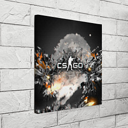 Холст квадратный CS-GO weapon, цвет: 3D-принт — фото 2
