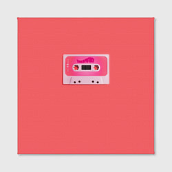 Холст квадратный BTS cassette, цвет: 3D-принт — фото 2