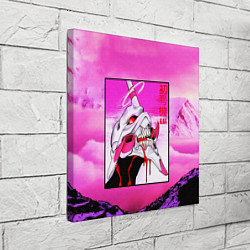 Холст квадратный Neon Genesis Evangelion: Eva 01, цвет: 3D-принт — фото 2