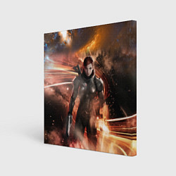 Холст квадратный Mass Effect N7 - Jane Shepard, цвет: 3D-принт
