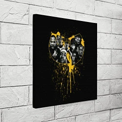 Холст квадратный Wu-Tang Clan paint, цвет: 3D-принт — фото 2