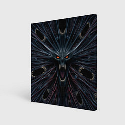 Холст квадратный Scream alien monster, цвет: 3D-принт