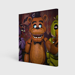 Картина квадратная Five Nights аt Frеddys