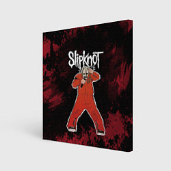 Холст квадратный Slipknot music, цвет: 3D-принт