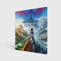 Картина квадратная Horizon call of the mountain keyart