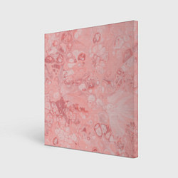 Картина квадратная Розовые волны