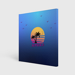 Картина квадратная Jamaica