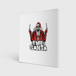 Картина квадратная Злой Санта