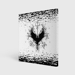 Холст квадратный Eagle and vegvsir, цвет: 3D-принт