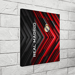 Холст квадратный Real Madrid art, цвет: 3D-принт — фото 2