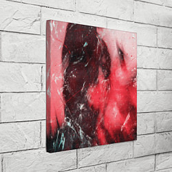 Холст квадратный Тени и красный туман, цвет: 3D-принт — фото 2