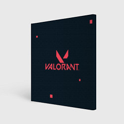 Холст квадратный Valorant игрок, цвет: 3D-принт