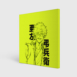 Холст квадратный Aza Chobei, цвет: 3D-принт