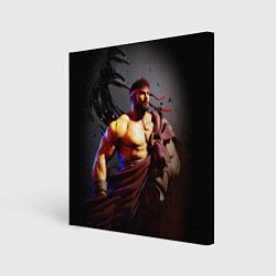 Картина квадратная Street Fighter: Ryu