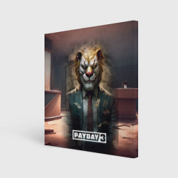 Картина квадратная Payday 3 lion