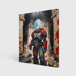Картина квадратная Космодесант - Warhammer 40k