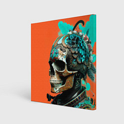 Холст квадратный Art skull - irezumi - Japan, цвет: 3D-принт