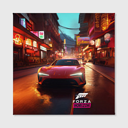 Холст квадратный Forza Horizon Tokio, цвет: 3D-принт — фото 2