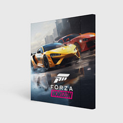 Холст квадратный Forza Horizon, цвет: 3D-принт