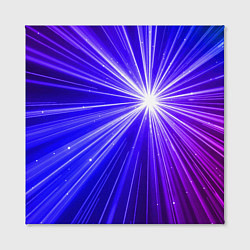 Холст квадратный Космическое свечение, цвет: 3D-принт — фото 2