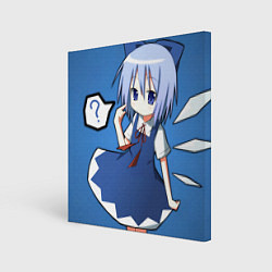 Картина квадратная Touhou Project Cirno Baka