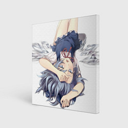 Холст квадратный Touhou Project Cirno Тируно, цвет: 3D-принт