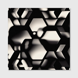 Холст квадратный Зеркальные блики, цвет: 3D-принт — фото 2