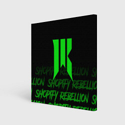 Картина квадратная Shopify Rebellion