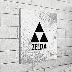 Холст квадратный Zelda glitch на светлом фоне, цвет: 3D-принт — фото 2