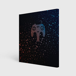 Картина квадратная Млечный геймпад