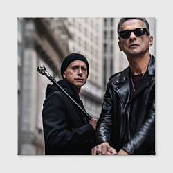 Холст квадратный Depeche Mode - Dave Martin memento mori, цвет: 3D-принт — фото 2