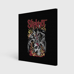 Картина квадратная Slipknot - злодей