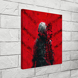 Холст квадратный Tokyo Ghoul - Kaneki Ken, цвет: 3D-принт — фото 2
