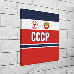 Холст квадратный Союз Советских Социалистических Республик - СССР, цвет: 3D-принт — фото 2